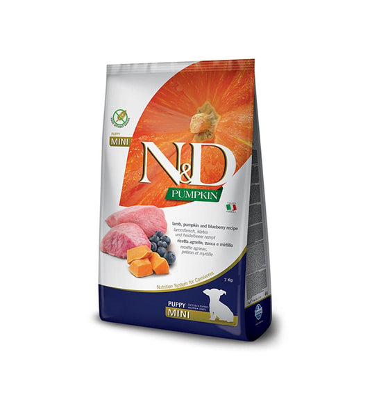 Farmina N&D Pumpkin Grain Free Dry Dog Food, Lamb & blueberry
